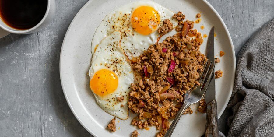 Keto Pork and Radish Hash Second