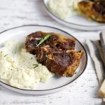 Lamb Chops with Cauliflower Mash Featured