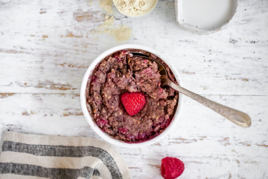 Keto Baked Oatmeal Bowl