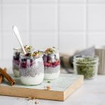 Keto Berry Yogurt Parfait Featured