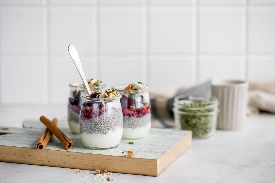 Keto Berry Yogurt Parfait