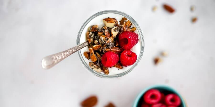 Keto Yogurt Granola Bowl Second