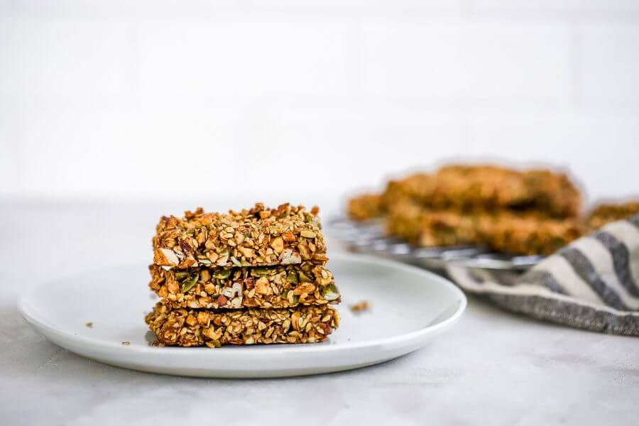 Keto Vegan Granola Bars