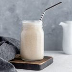 Keto Vegan Vanilla Breakfast Shake Featured
