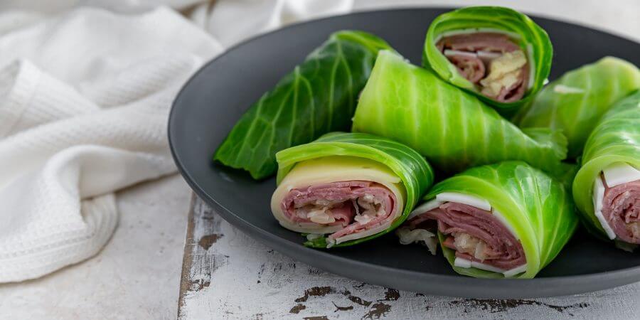 Keto Reuben Wraps Second