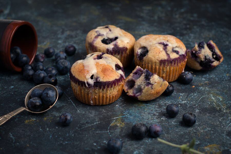 Keto Blueberry Muffins