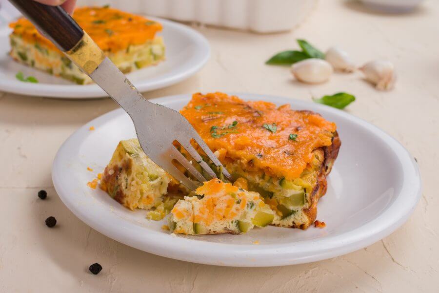 Keto Cheesy Zucchini Casserole