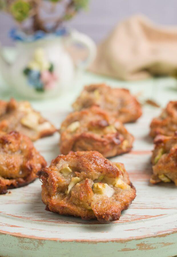 Keto Apple Fritter Cookies Long