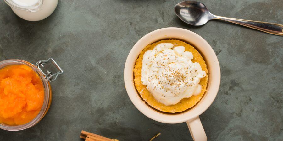 Keto Pumpkin Mug Cake Second