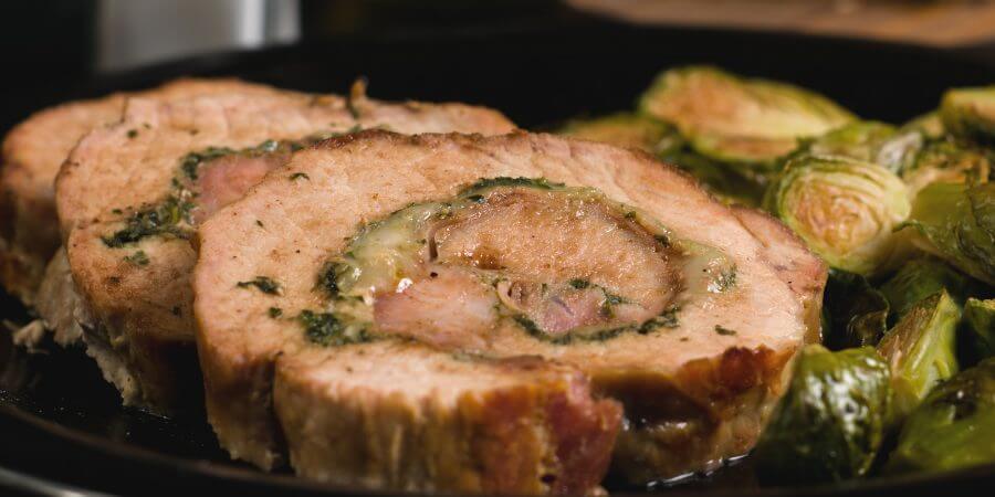 Keto Stuffed Pork Loin Second