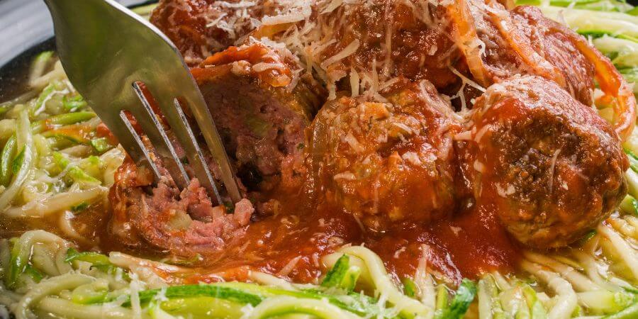 Keto Slow Cooker Parmesan Meatballs Second