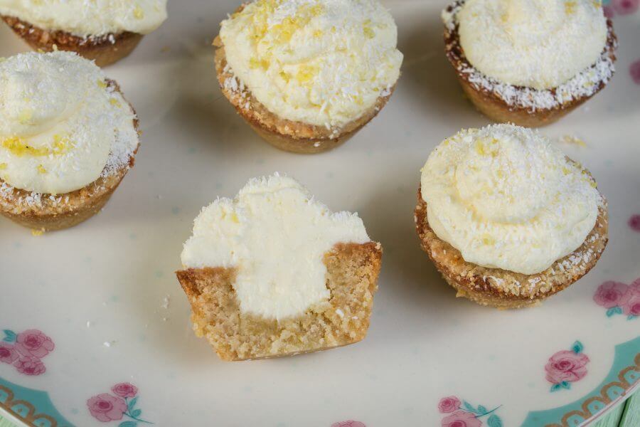 Keto Lemon Mini Muffins