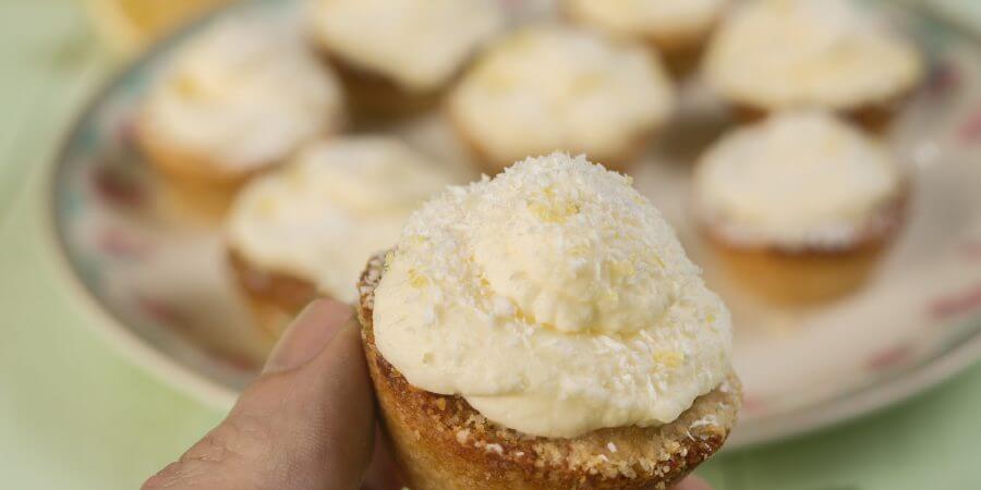 Keto Lemon Mini Muffins second