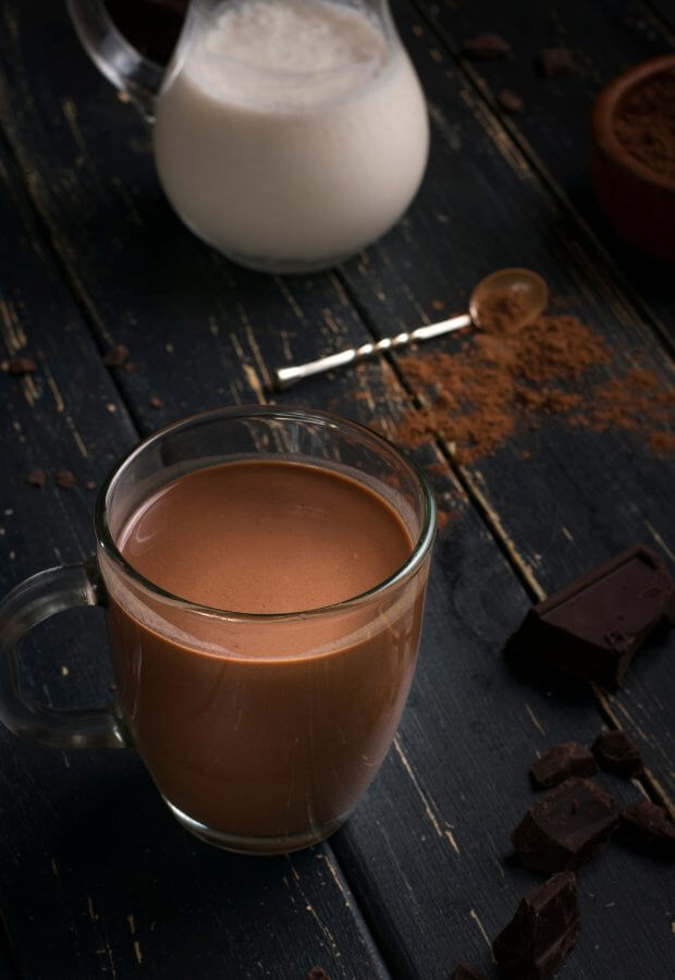 keto hot chocolate long
