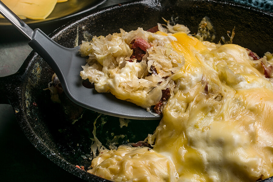 Keto Reuben Skillet Meal