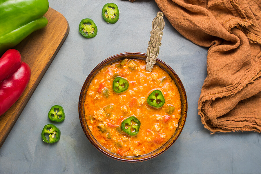 Keto Turkey Jalapeno Chili