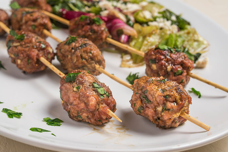 Keto Lamb Kofta with Side Salad