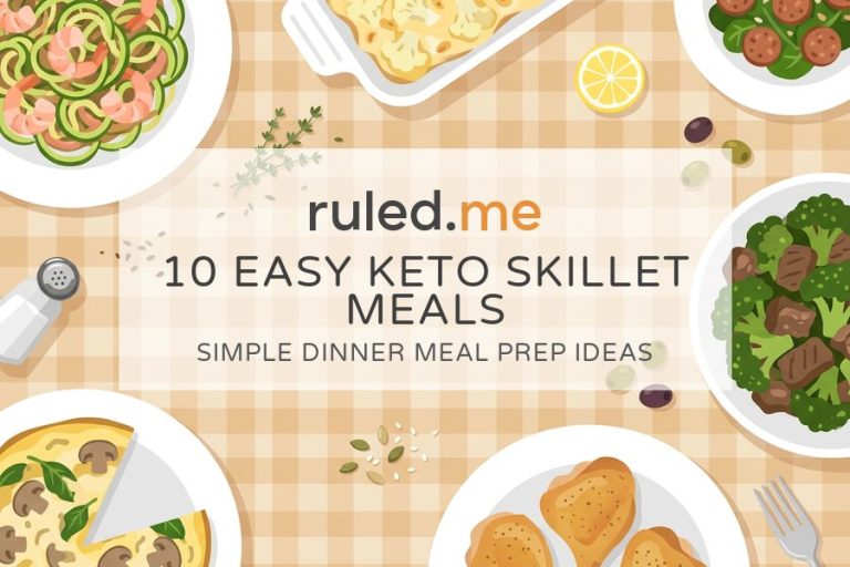 10 Easy Keto Skillet Meals for Dinner & Meal Prep