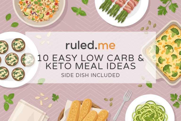 10 Easy Low Carb Keto Meal Ideas (Side Dish Included)