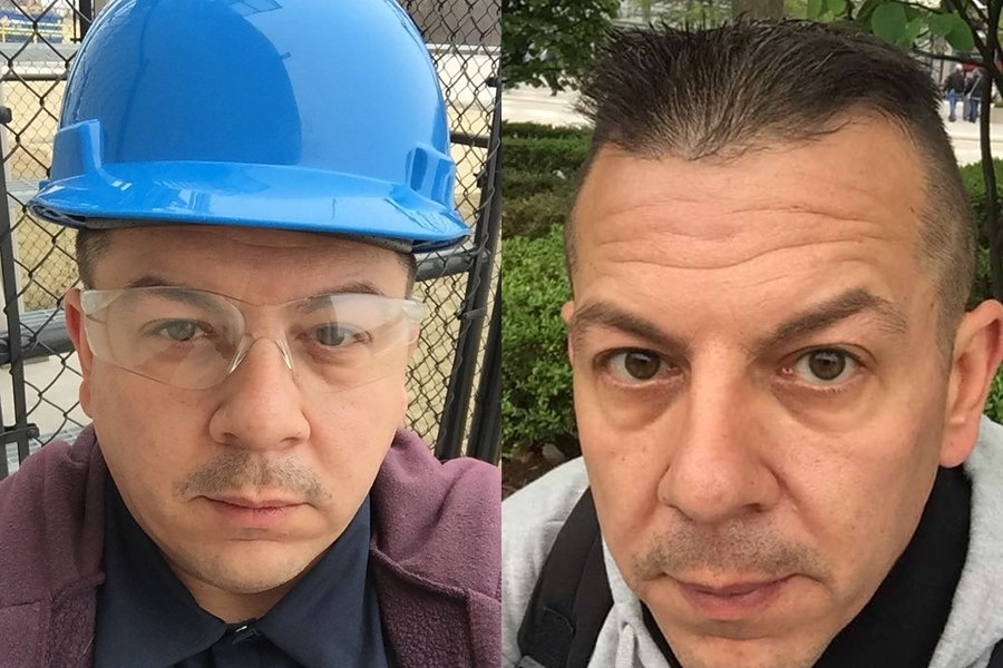 Dennis before and after 125 lb weight loss