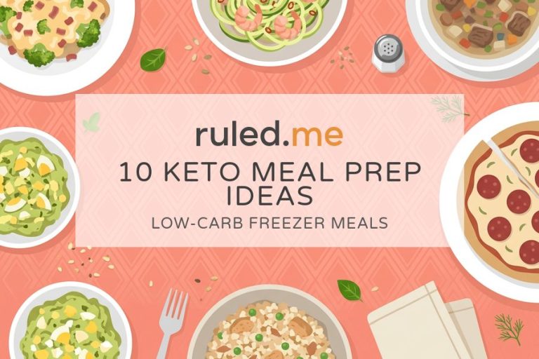 10 Keto Meal Prep Ideas: Low Carb Freezer Meals